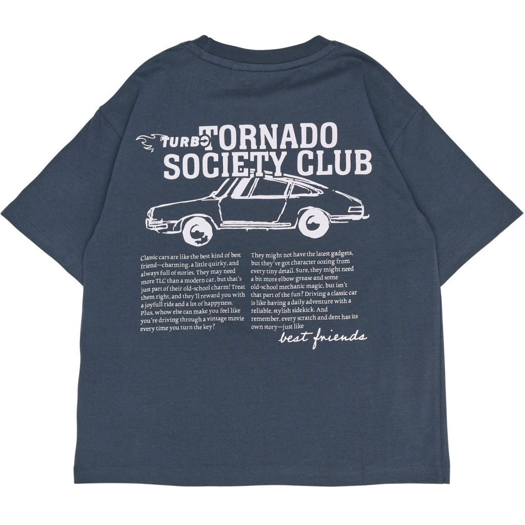 THE NEW TNSigvard Oversize T-Shirt T-shirt Navy Blazer