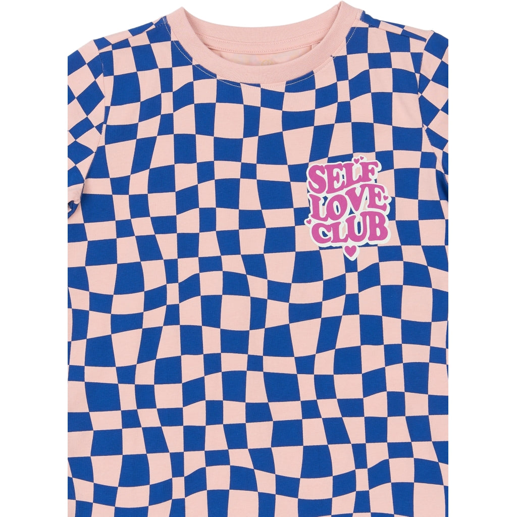 THE NEW TNSisse T-Shirt T-shirt Silver Pink AOP