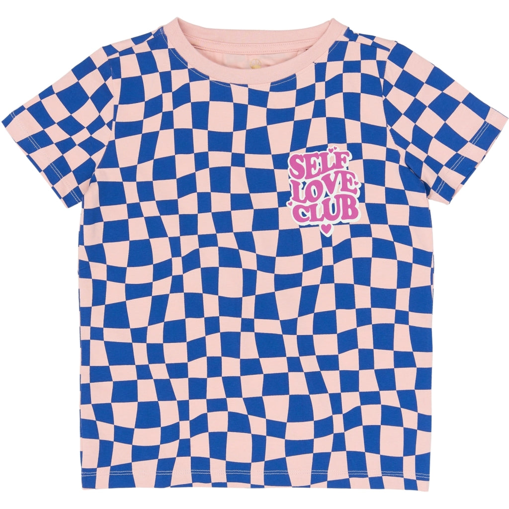 THE NEW TNSisse T-Shirt T-shirt Silver Pink AOP