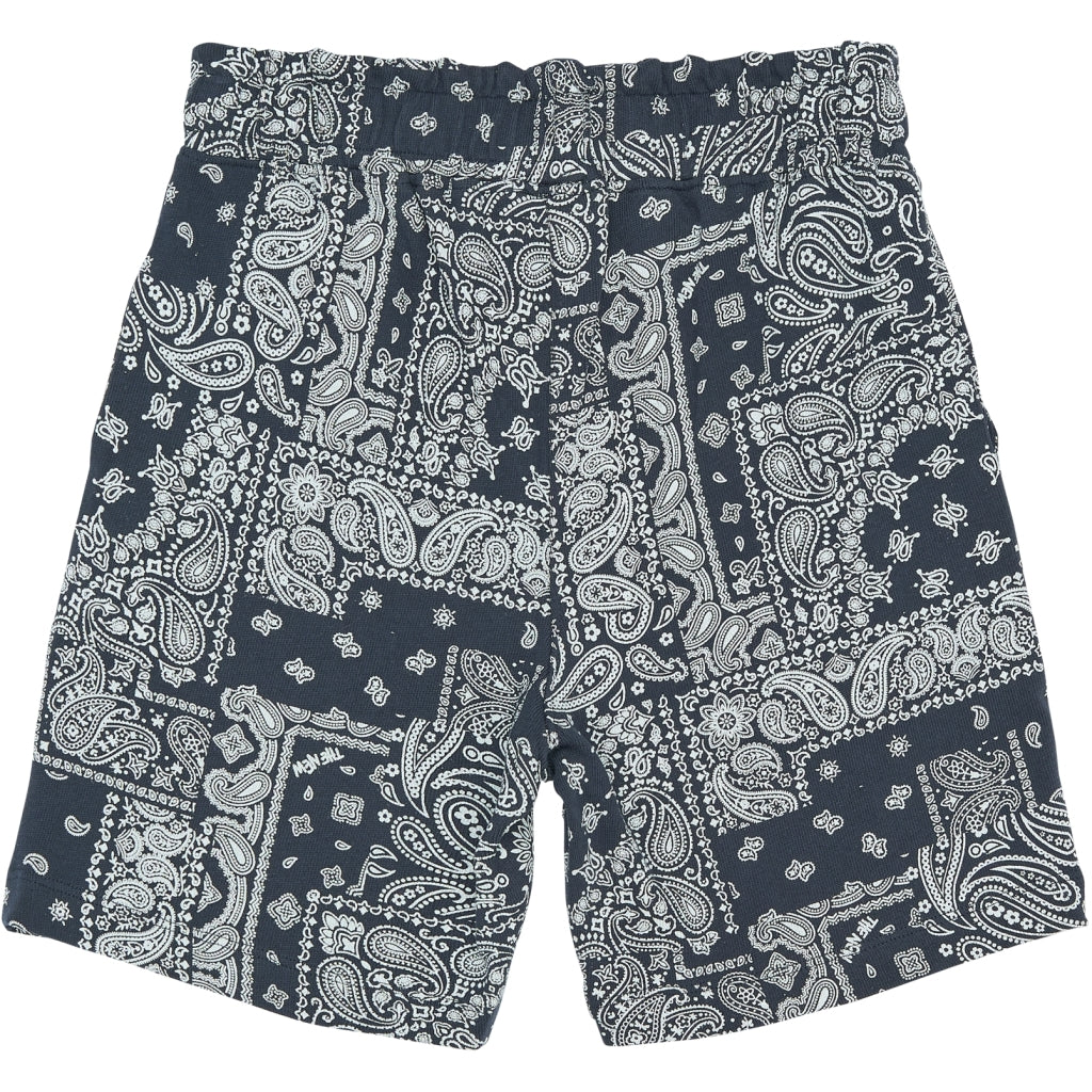 THE NEW TNSixten Shorts Shorts Navy Blazer AOP
