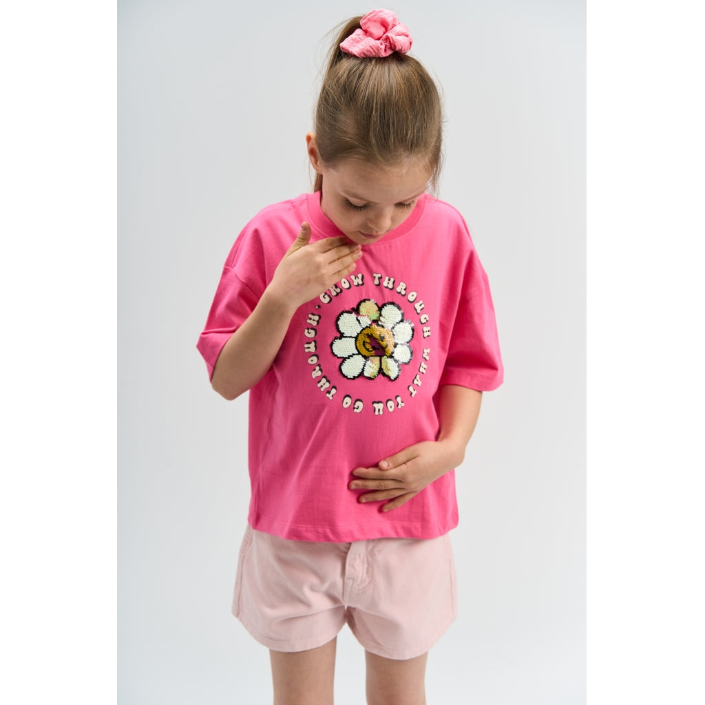 THE NEW TNSkye Oversize T-Shirt T-shirt Carmine Rose