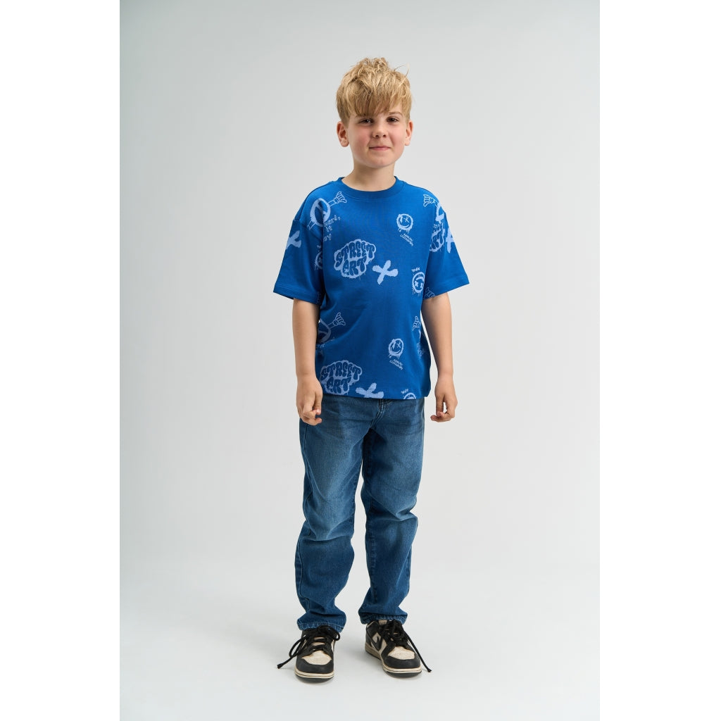 THE NEW TNSpencer Oversize T-Shirt T-shirt True Blue AOP