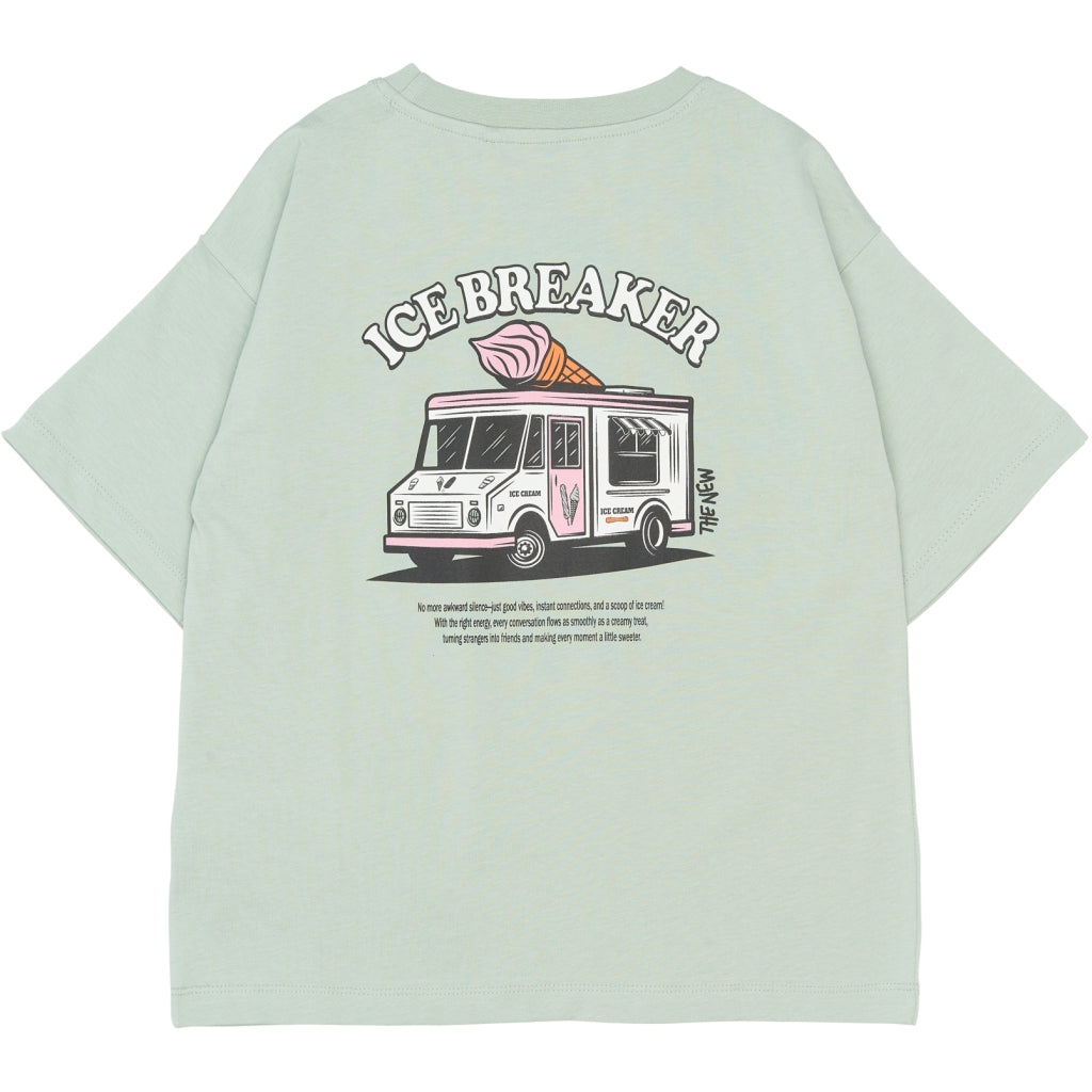 THE NEW TNStefano Oversize T-Shirt T-shirt Aqua gray