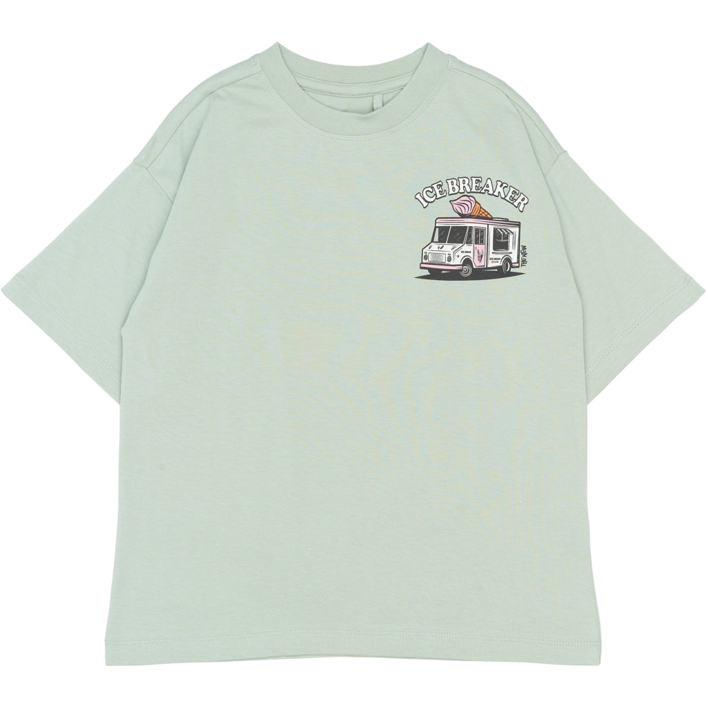 THE NEW TNStefano Oversize T-Shirt T-shirt Aqua gray