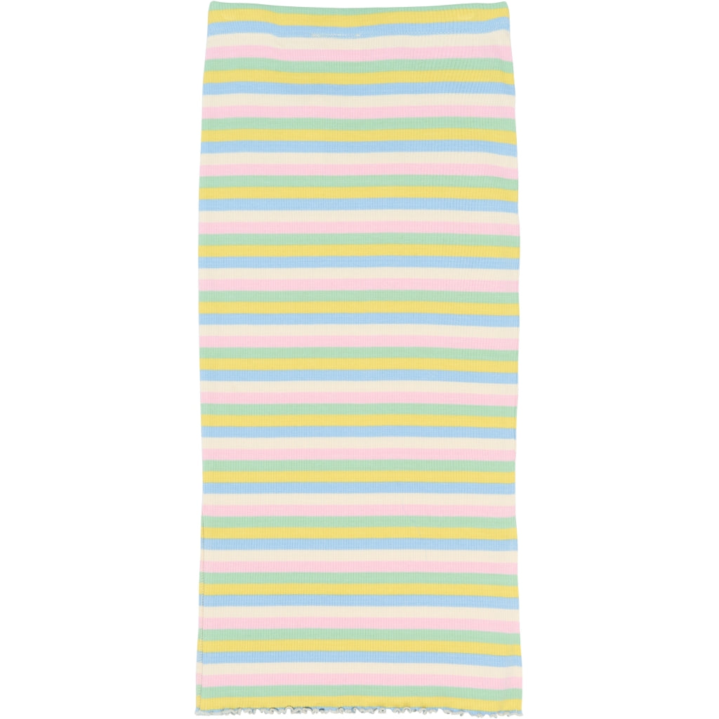 THE NEW TNStella Long Rib Nederdel Nederdel Multi Striped
