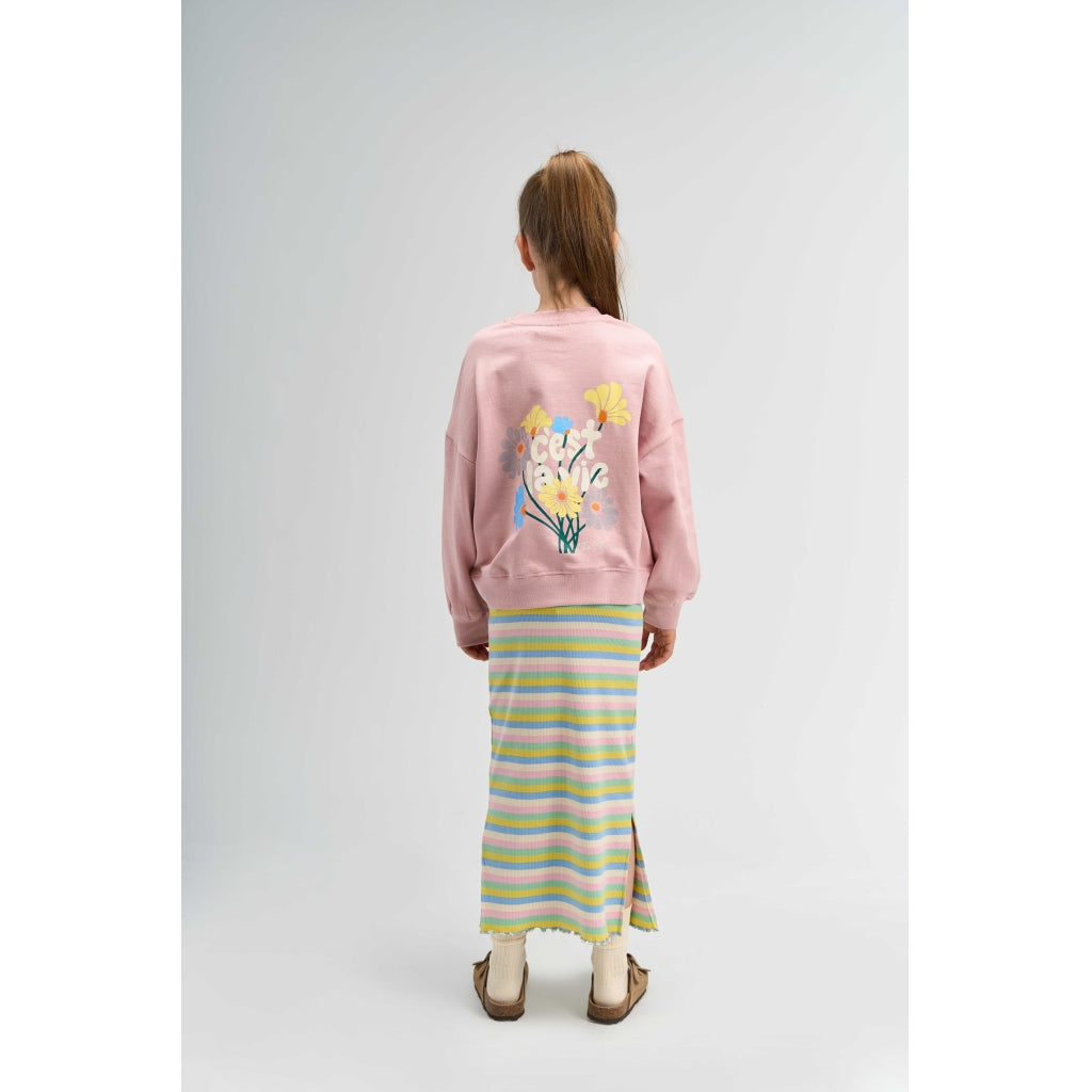 THE NEW TNStella Long Rib Nederdel Nederdel Multi Striped