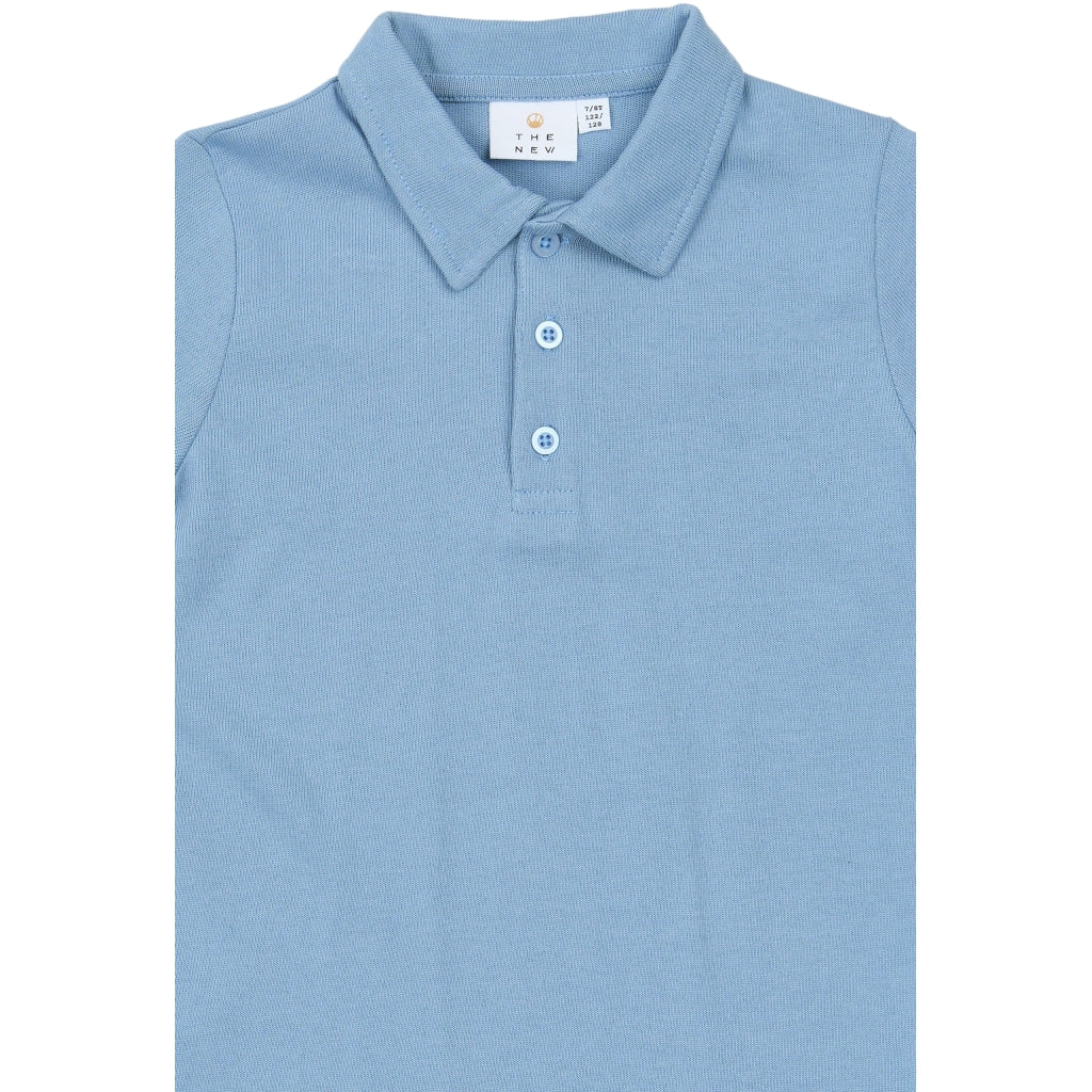 THE NEW TNStennis Kortærmet Polo T-shirt Forever Blue
