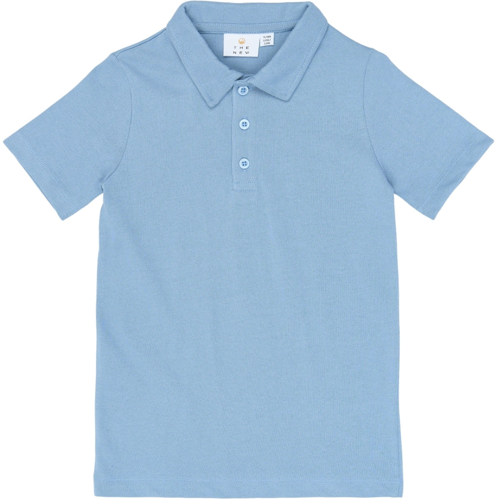 THE NEW TNStennis Kortærmet Polo T-shirt Forever Blue