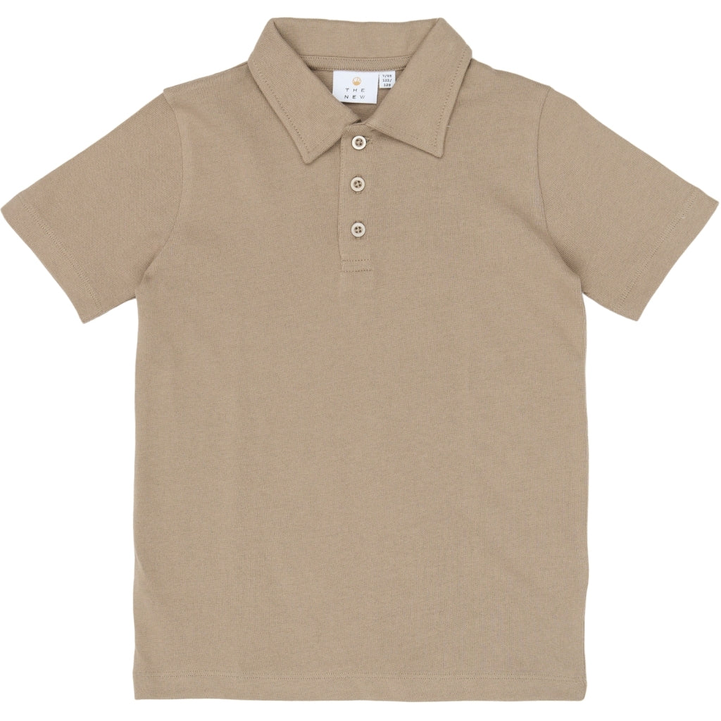 THE NEW TNStennis Kortærmet Polo T-shirt Humus
