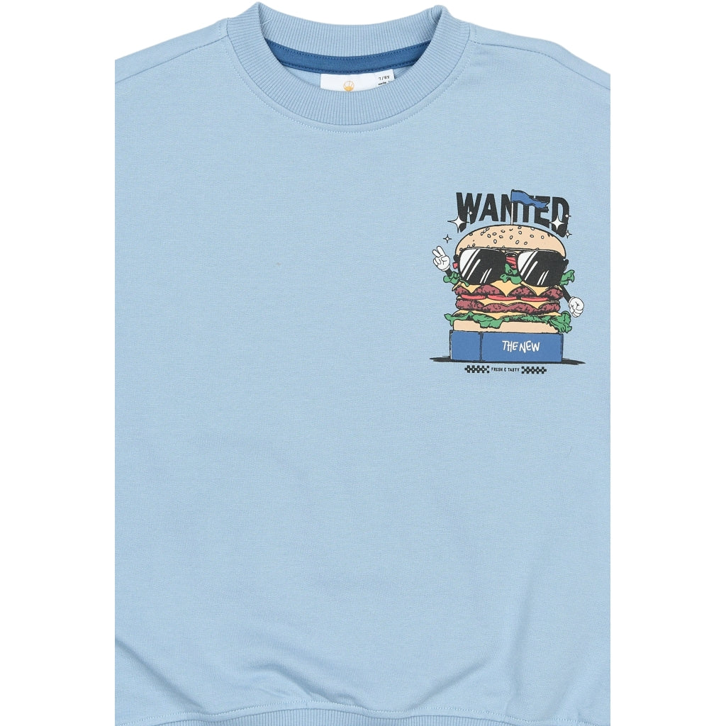 THE NEW TNSteven Oversize Sweatshirt Sweatshirt Forever Blue