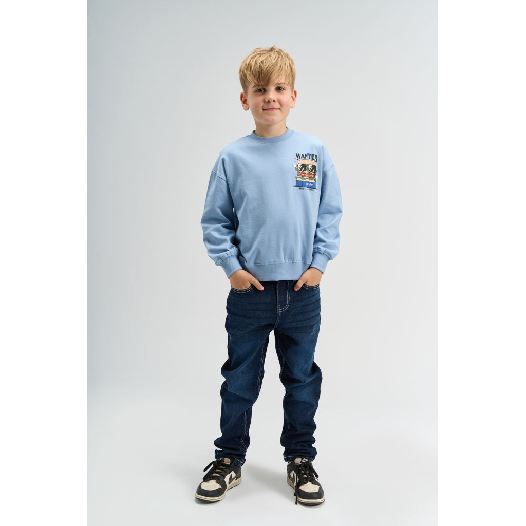 THE NEW TNSteven Oversize Sweatshirt Sweatshirt Forever Blue