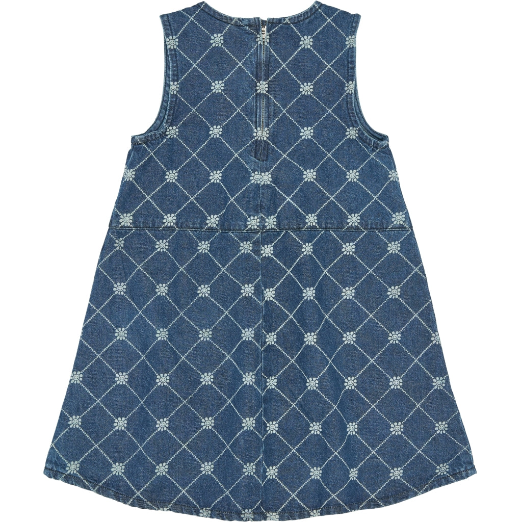 THE NEW TNStine Ærmeløs Denim Kjole Kjoler Medium Blue Denim