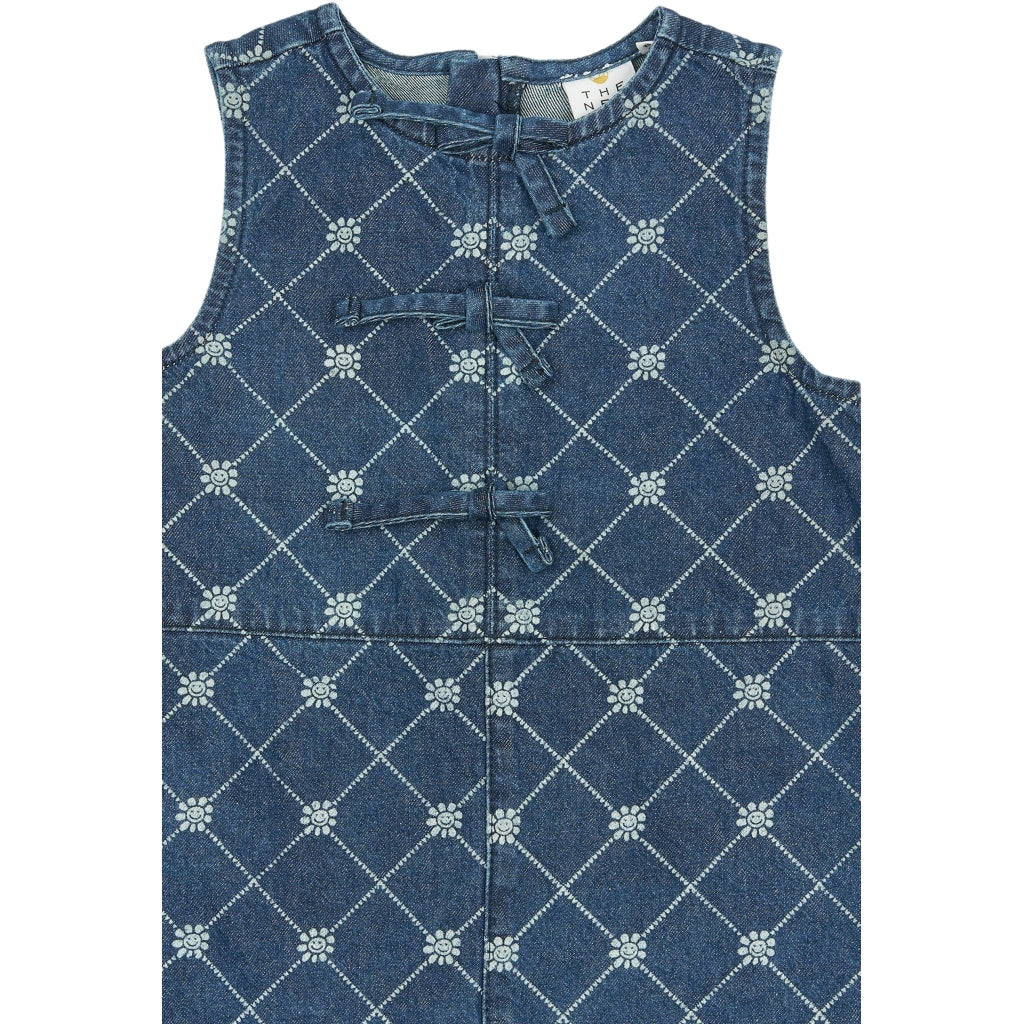 THE NEW TNStine Ærmeløs Denim Kjole Kjoler Medium Blue Denim