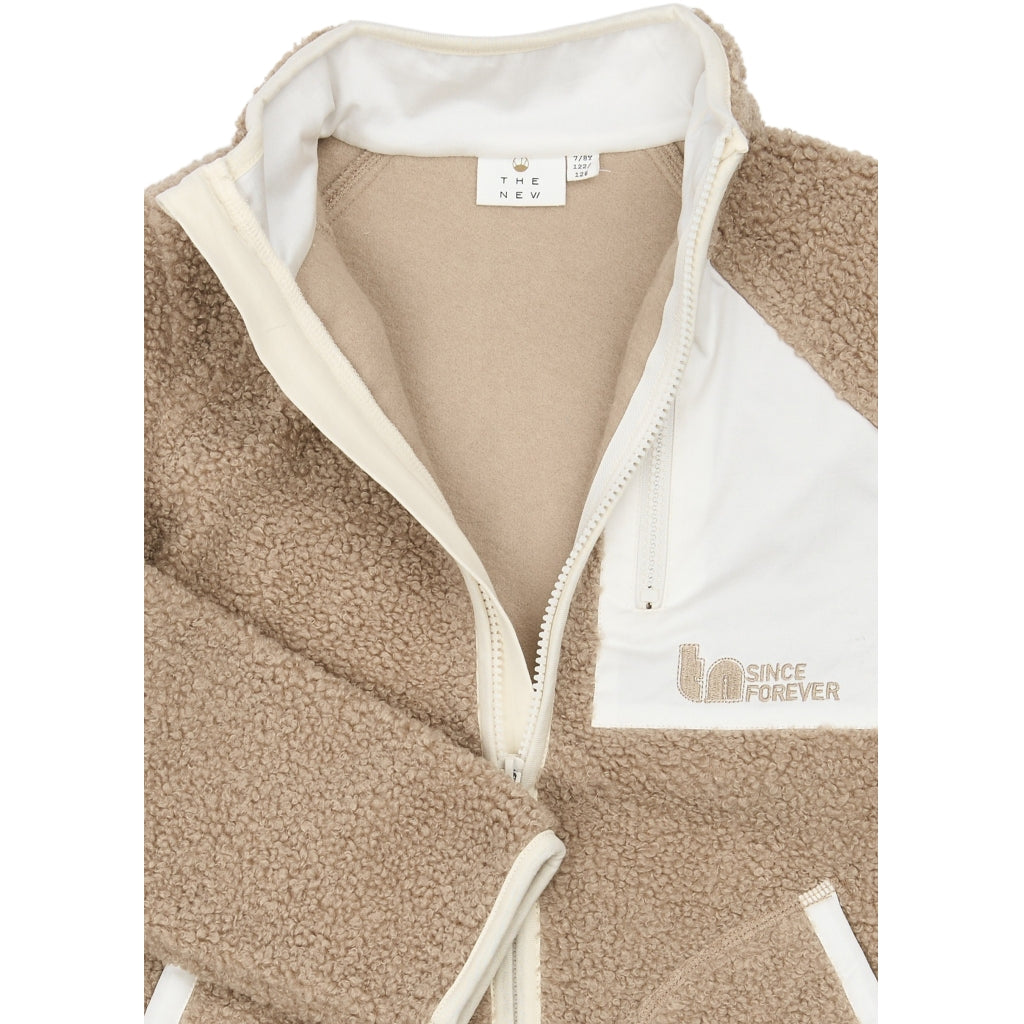 THE NEW TNStorm Unisex Teddy Jacket Jakker Gardenia