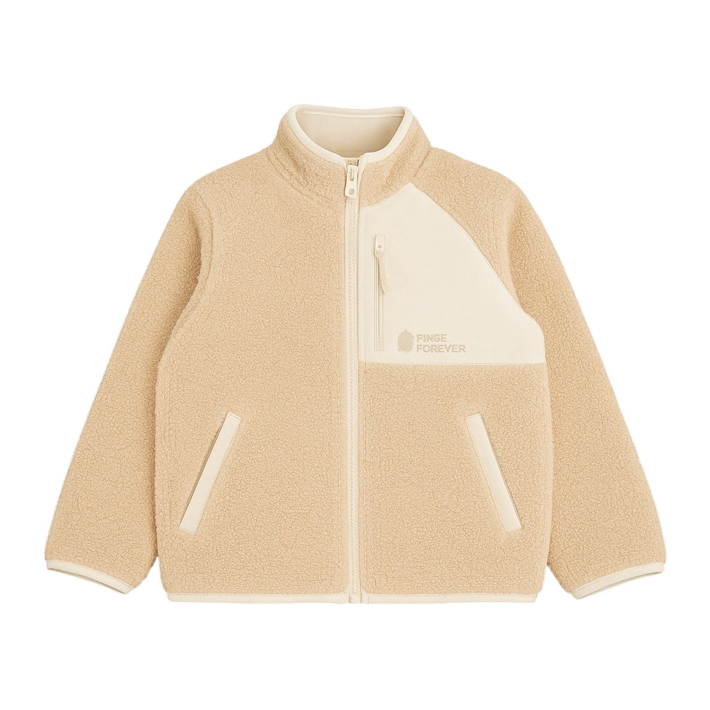 THE NEW TNStorm Unisex Teddy Jacket Jakker Gardenia