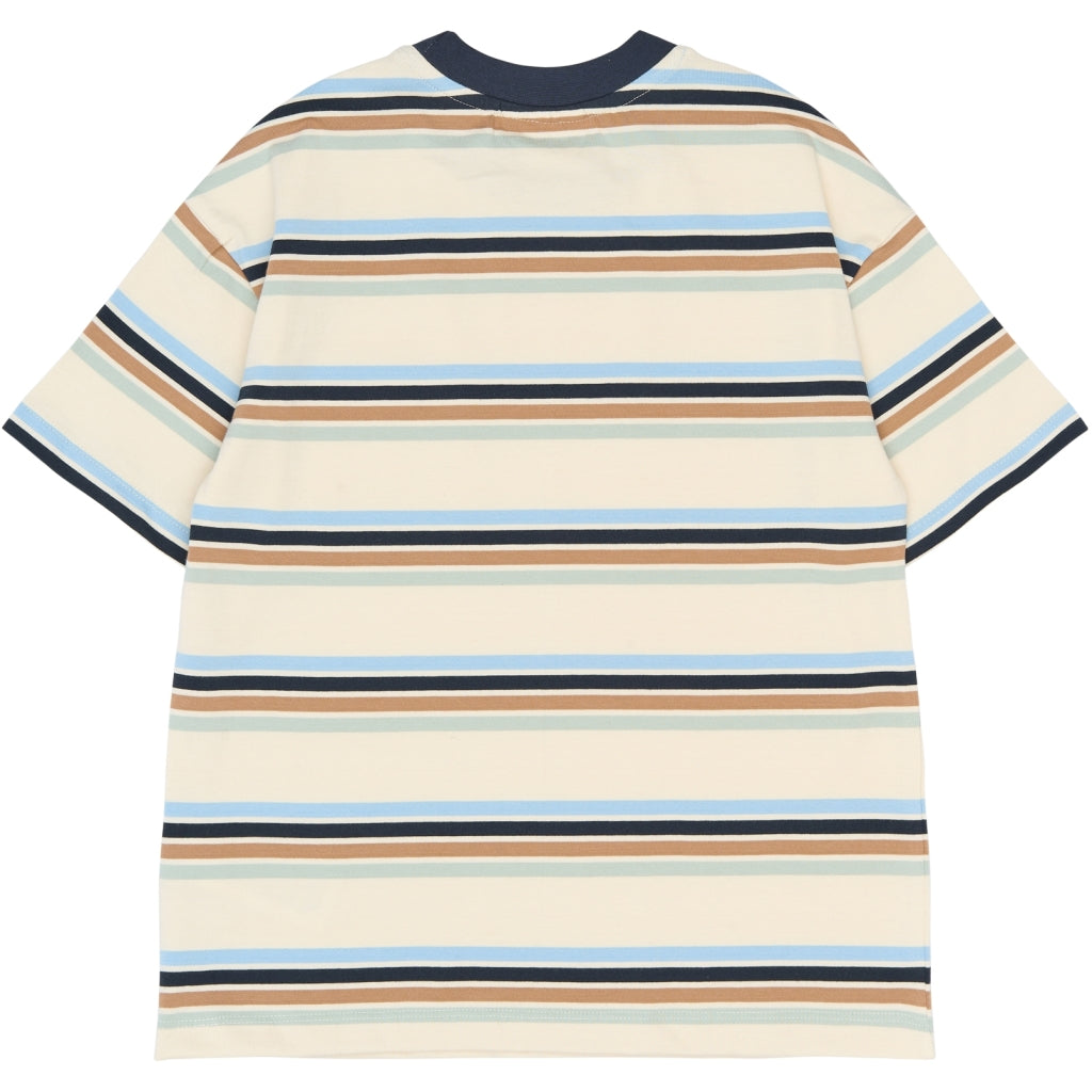 THE NEW TNStu Oversize T-Shirt T-shirt Gardenia Striped