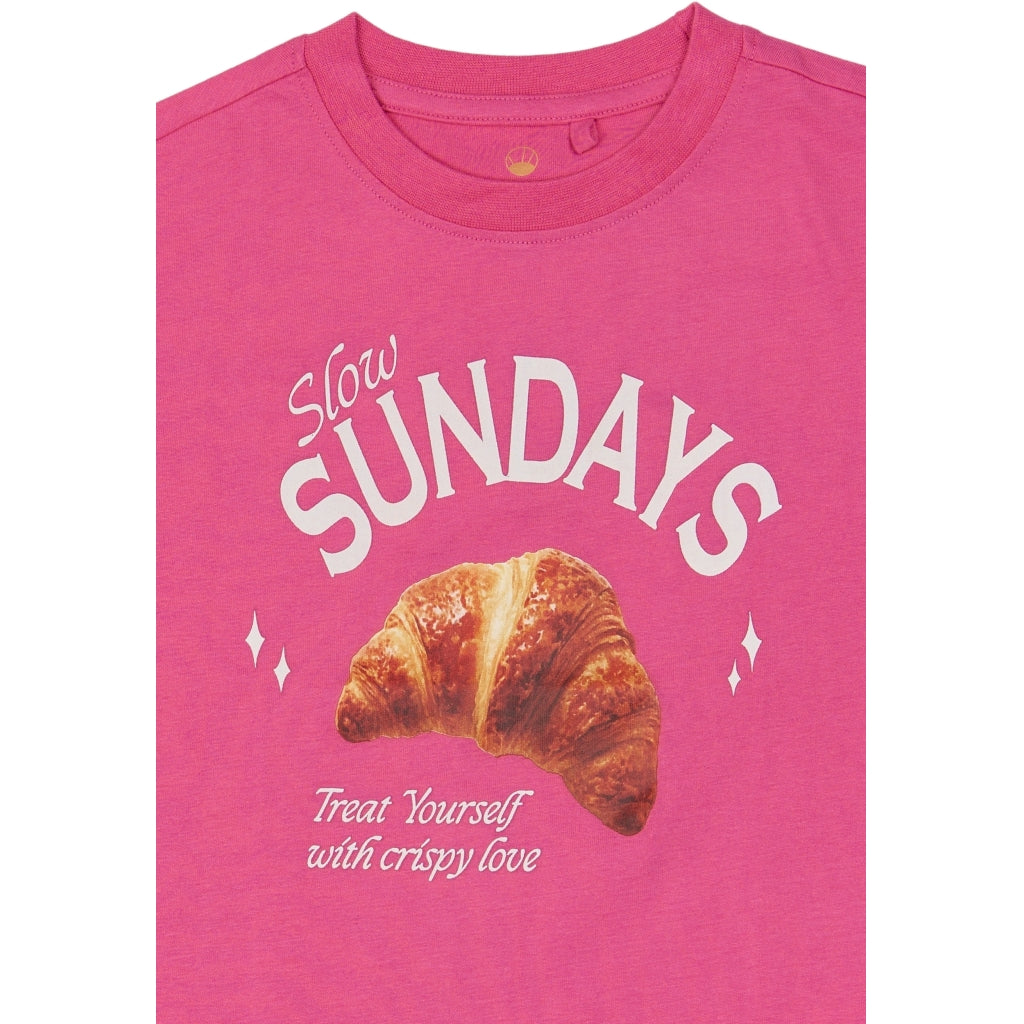 THE NEW TNSuzette Oversize T-Shirt T-shirt Carmine Rose