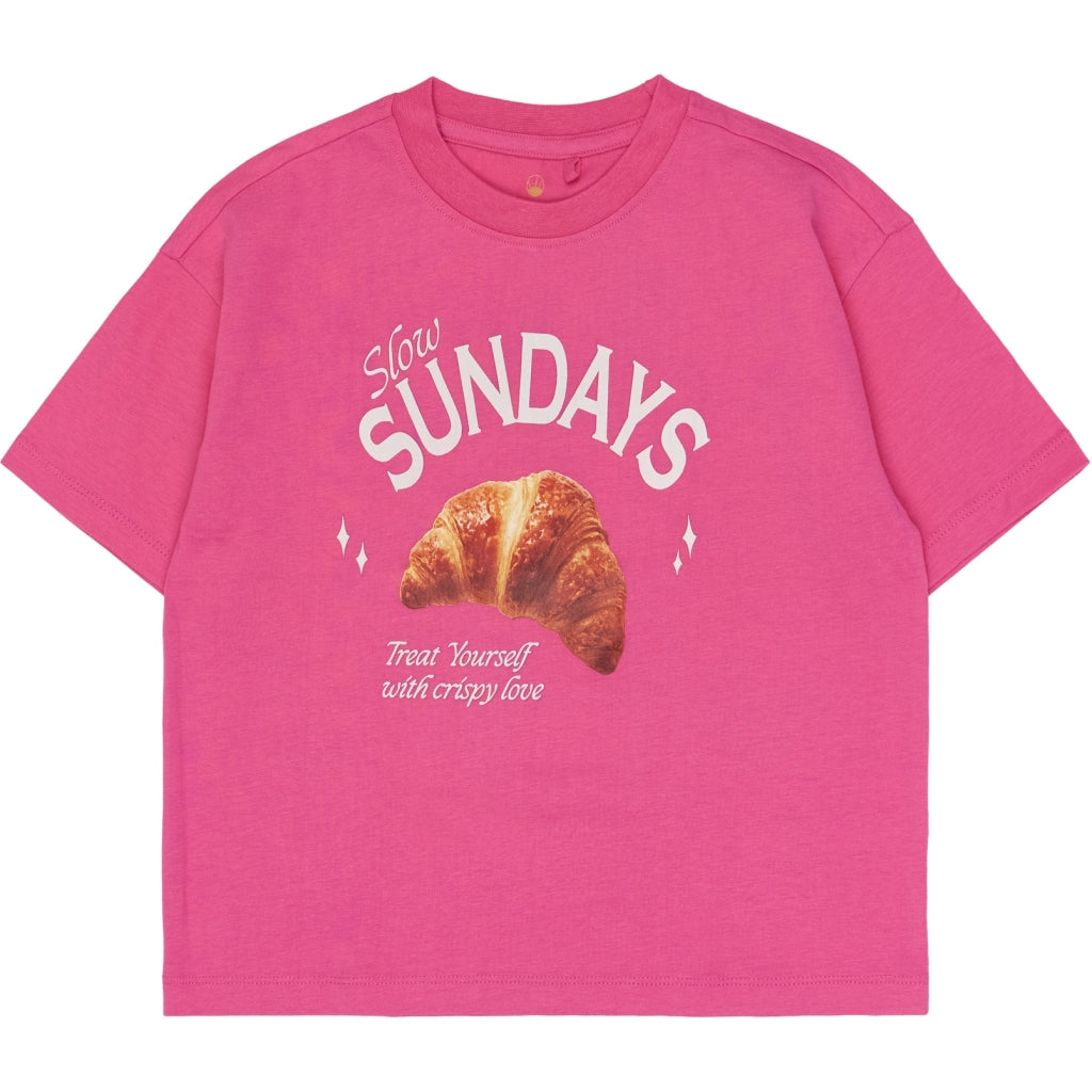 THE NEW TNSuzette Oversize T-Shirt T-shirt Carmine Rose