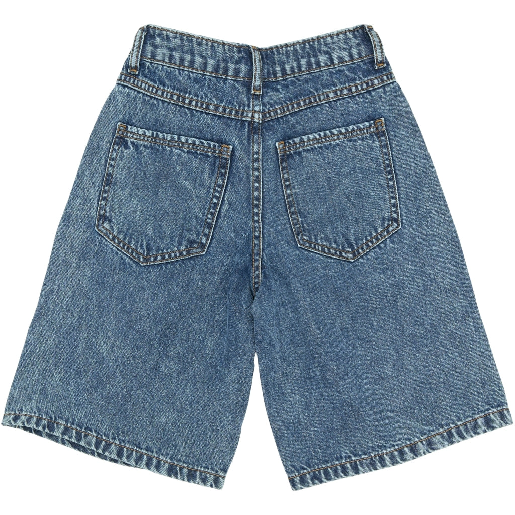 THE NEW TNSvende Long Baggy Fit Denim Shorts Shorts Light blue denim