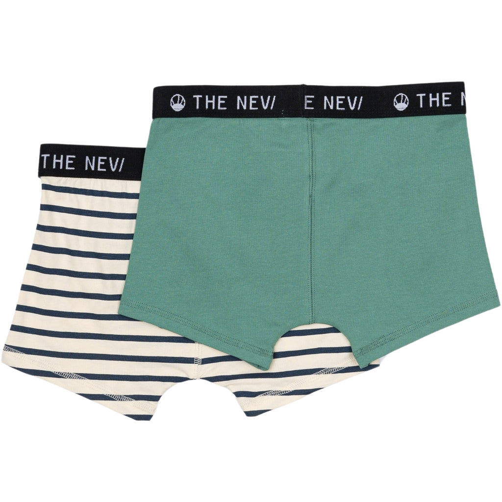 THE NEW TNTHE NEW Boxershorts 2-Pak Undertøj Bottle Green