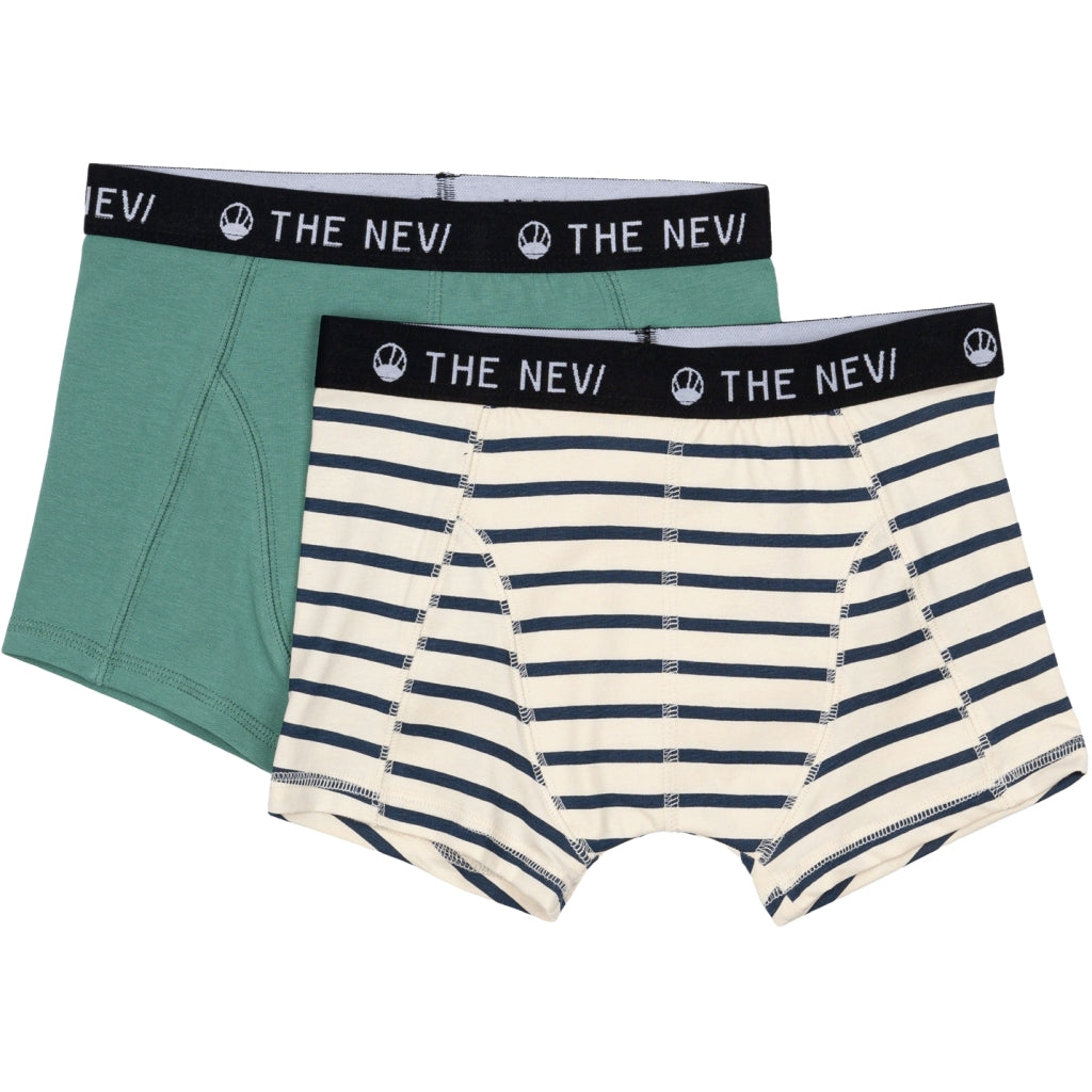 THE NEW TNTHE NEW Boxershorts 2-Pak Undertøj Bottle Green