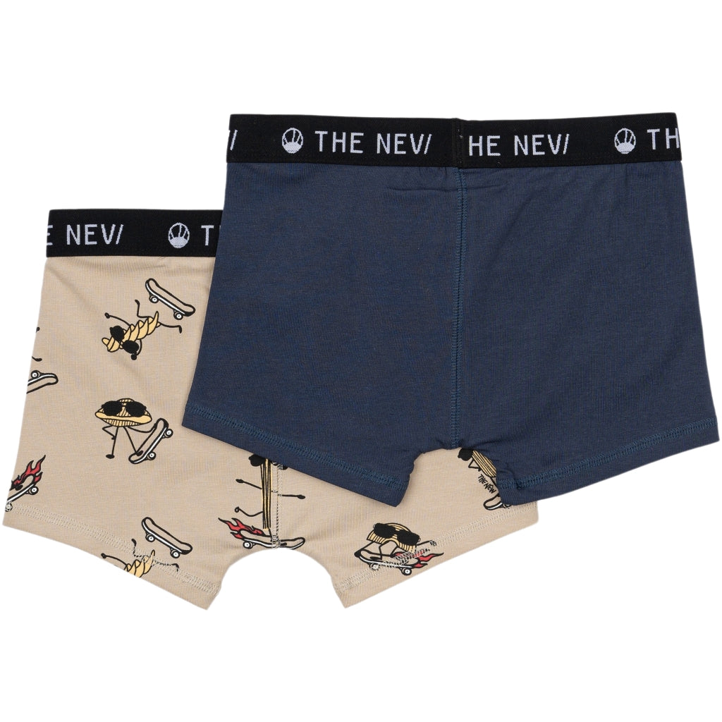 THE NEW TNTHE NEW Boxershorts 2-Pak Undertøj Mood indigo