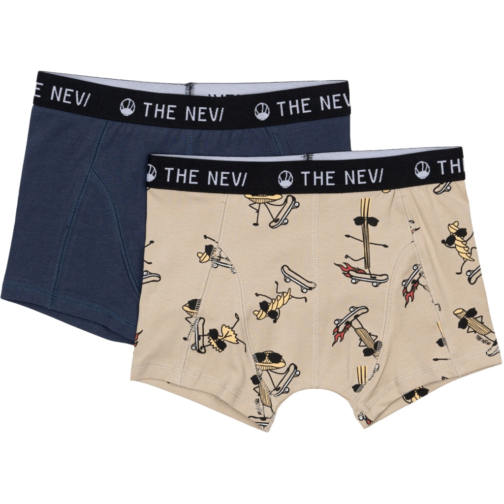 THE NEW TNTHE NEW Boxershorts 2-Pak Undertøj Mood indigo