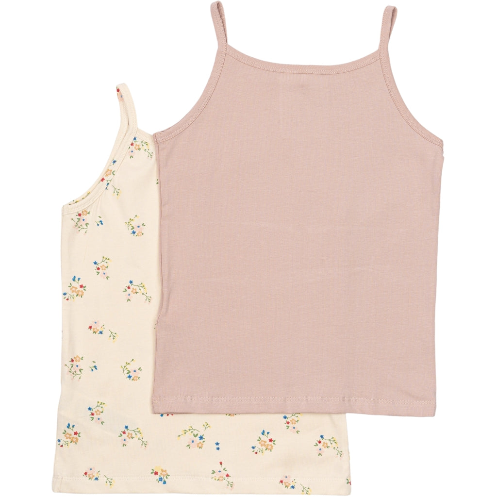 THE NEW TNTHE NEW Tanktop 2-Pak Undertøj Adobe Rose