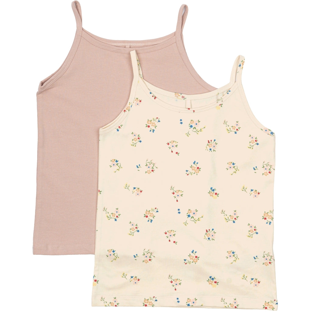 THE NEW TNTHE NEW Tanktop 2-Pak Undertøj Adobe Rose