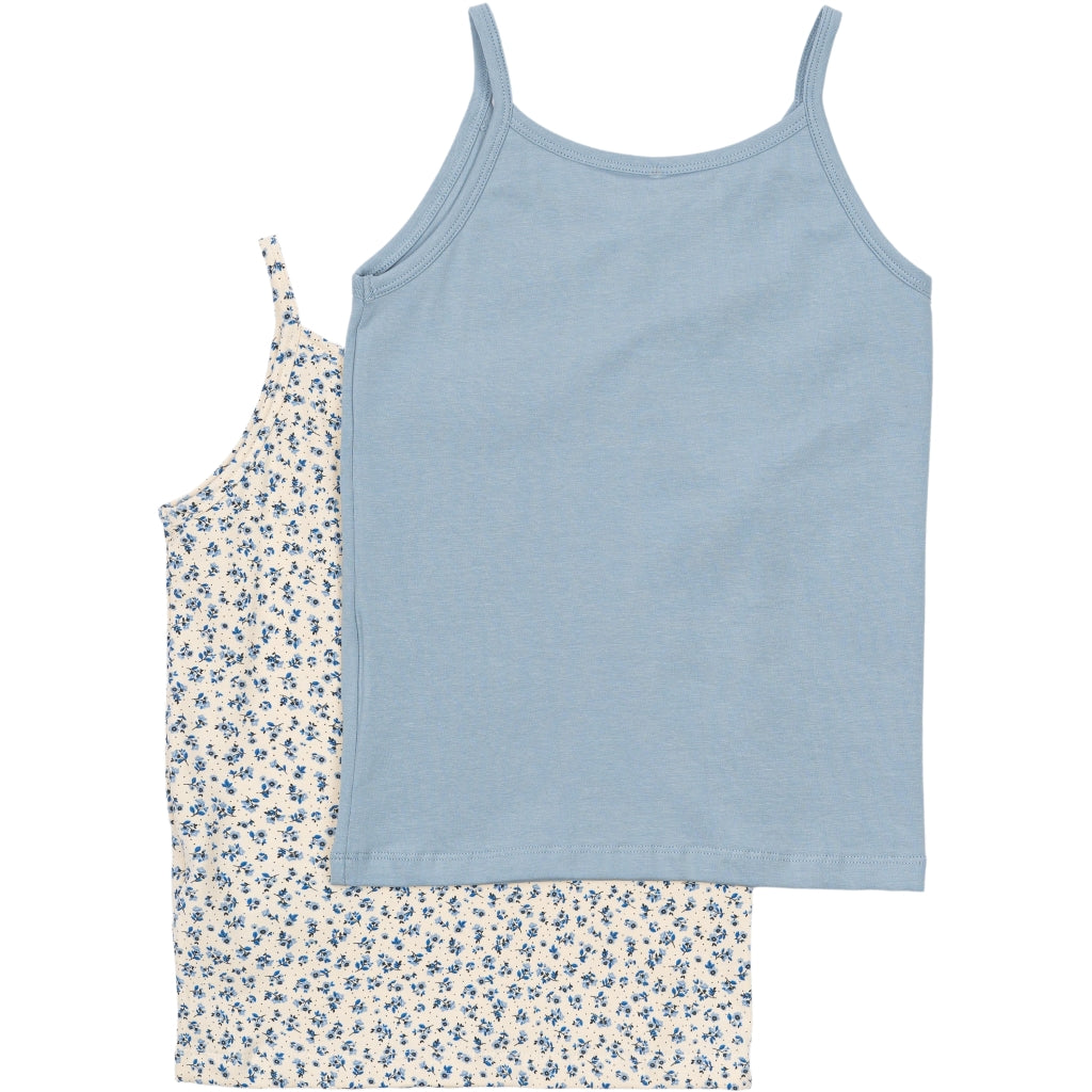 THE NEW TNTHE NEW Tanktop 2-Pak Undertøj Ashley Blue