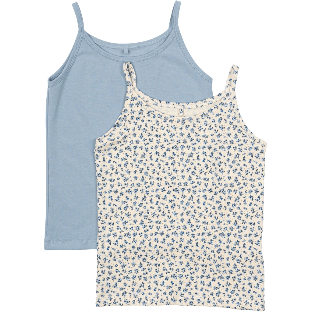 THE NEW TNTHE NEW Tanktop 2-Pak Undertøj Ashley Blue