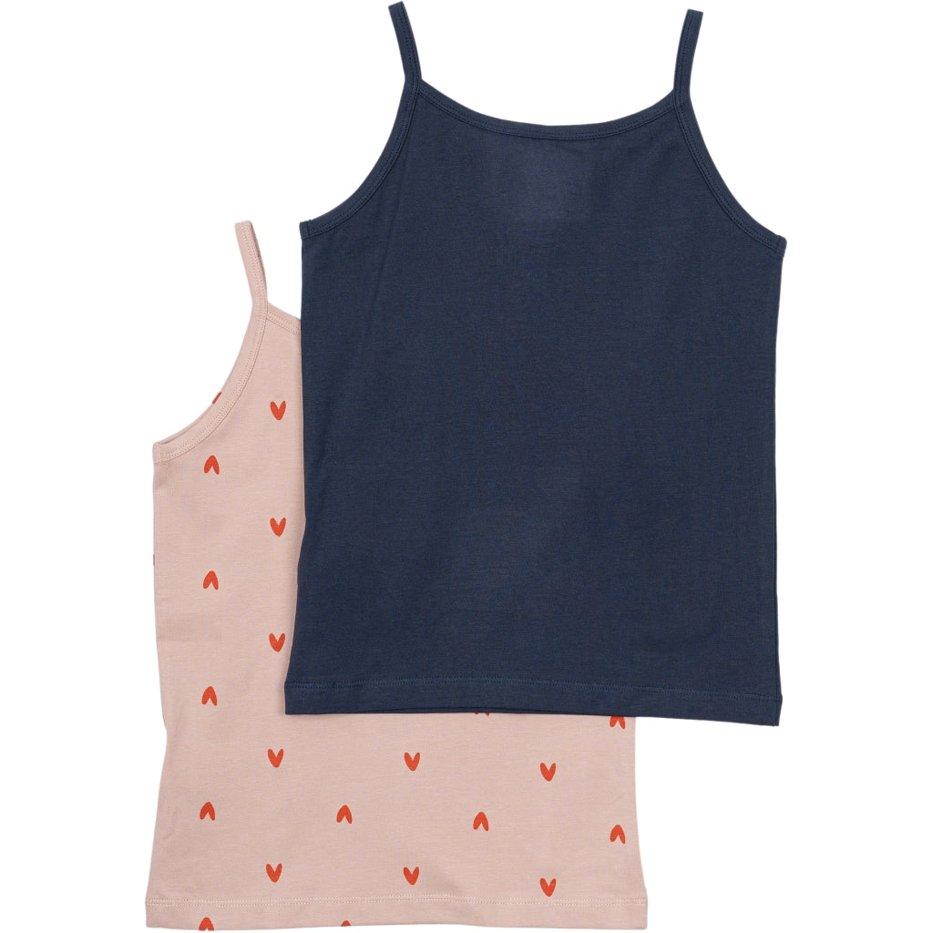 THE NEW TNTHE NEW Tanktop 2-Pak Undertøj Mood indigo