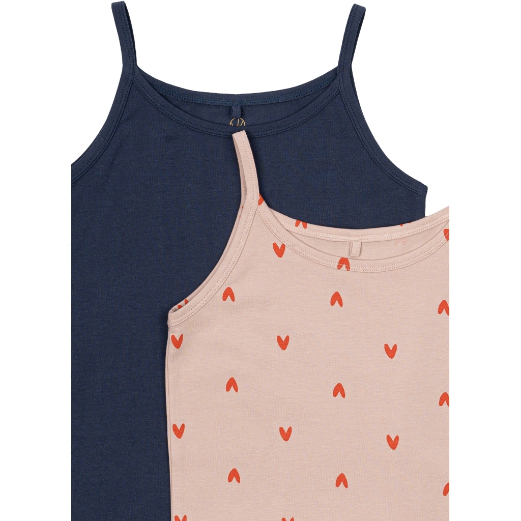 THE NEW TNTHE NEW Tanktop 2-Pak Undertøj Mood indigo