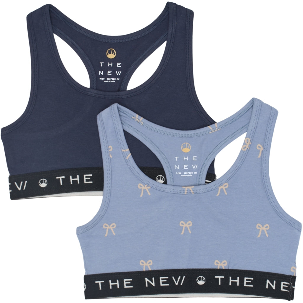 THE NEW TNTHE NEW Top 2-Pak Undertøj Navy Blazer