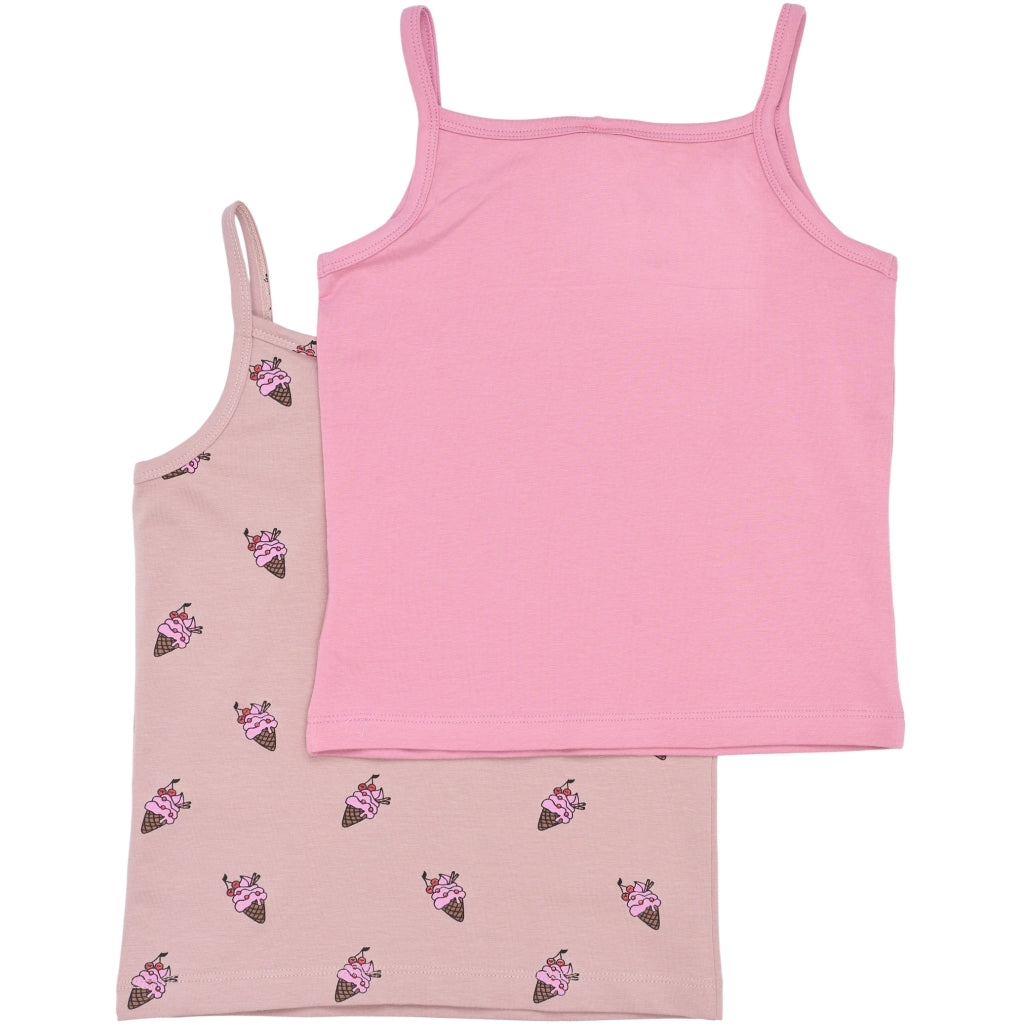 THE NEW TNTanktop 2-Pak Undertøj Adobe Rose Ice Cream AOP