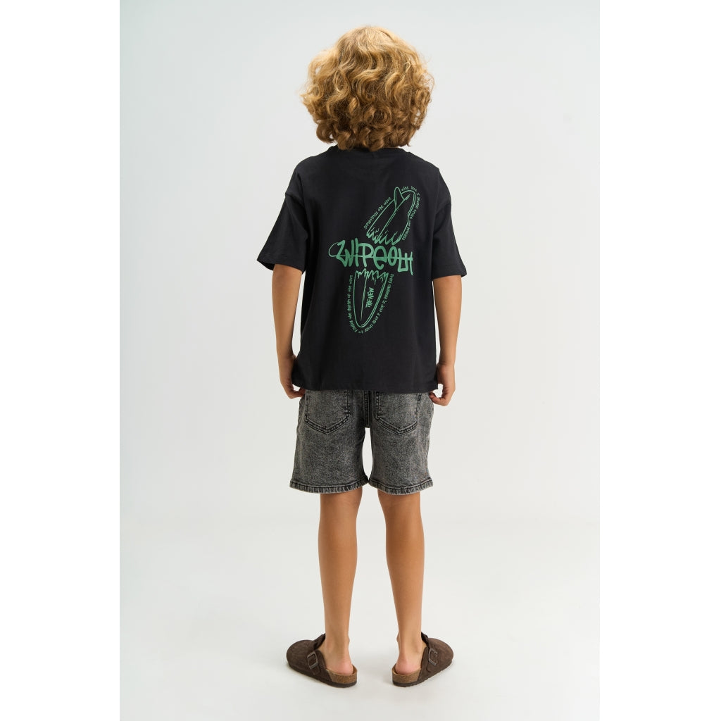 THE NEW TNTanner Oversize Bluse T-shirt Black Beauty