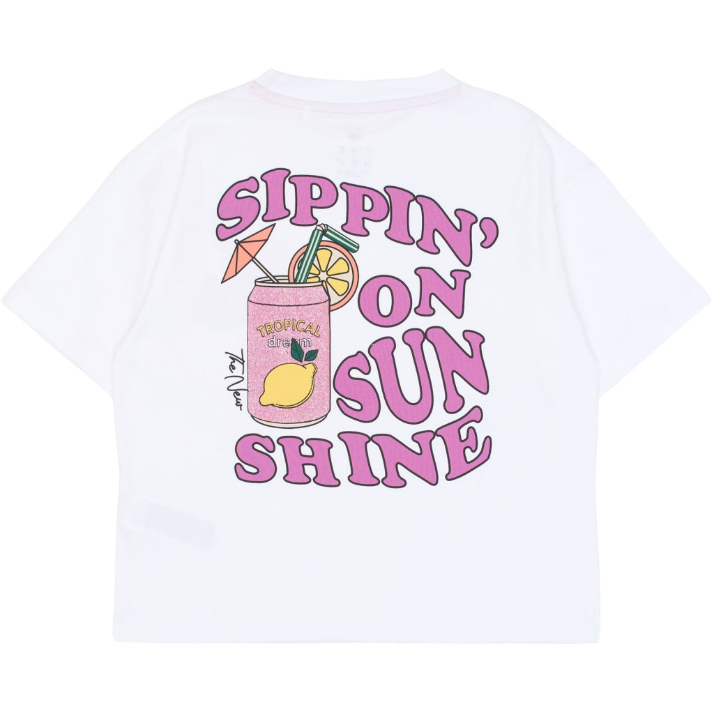 THE NEW TNTarla Oversize Bluse T-shirt Bright White
