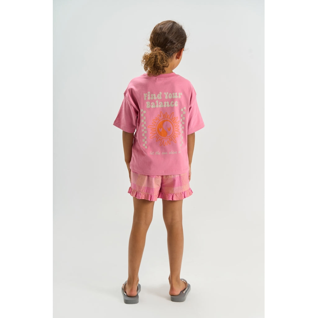 THE NEW TNTasmine Shorts Shorts Cashmere Rose Checked