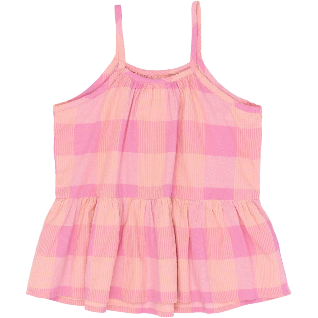THE NEW TNTasmine Tanktop Kortærmede top Cashmere Rose Checked