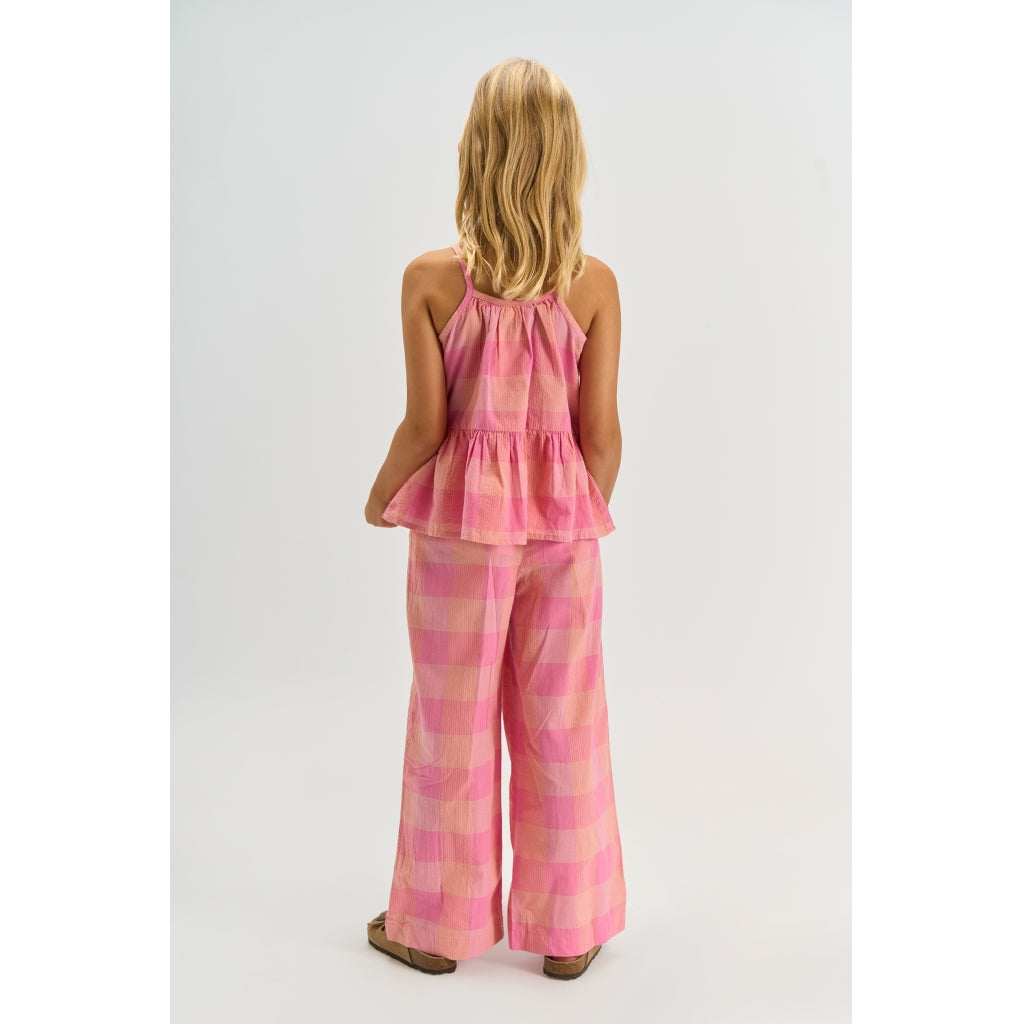 THE NEW TNTasmine Tanktop Kortærmede top Cashmere Rose Checked