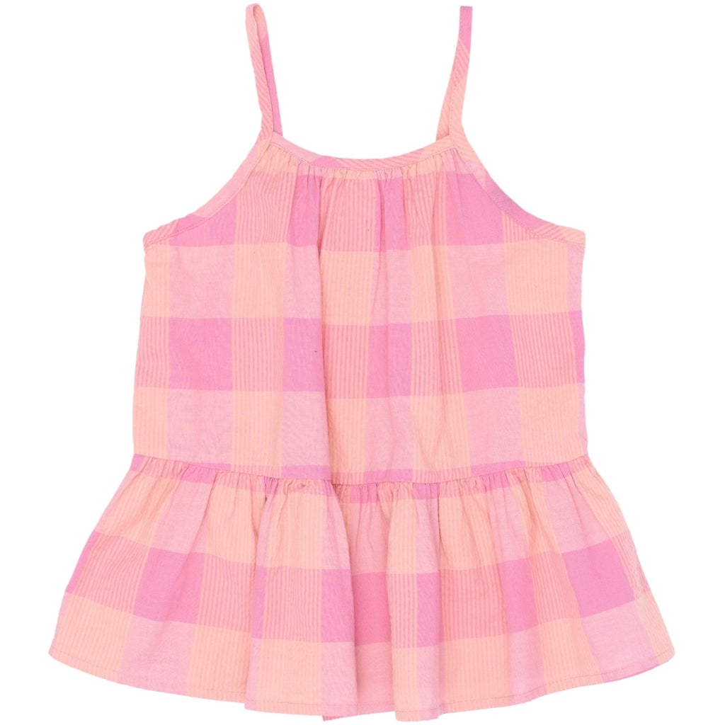 THE NEW TNTasmine Tanktop Kortærmede top Cashmere Rose Checked