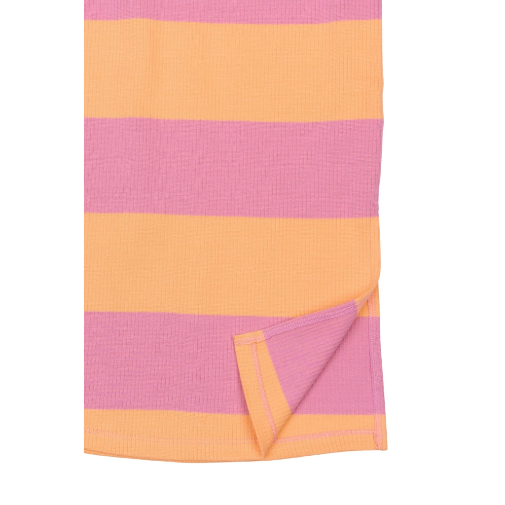 THE NEW TNTatiana Long Rib Nederdel Nederdel Cashmere Rose Striped