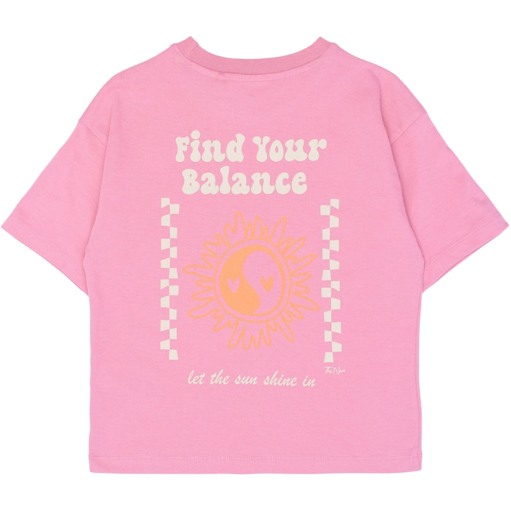 THE NEW TNTaylen Oversize Bluse T-shirt Cashmere Rose