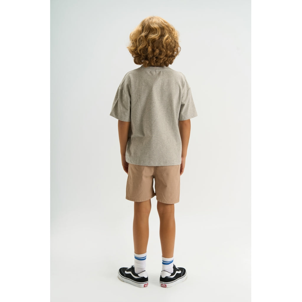 THE NEW TNTeddy Oversize Bluse T-shirt Light Grey Melange