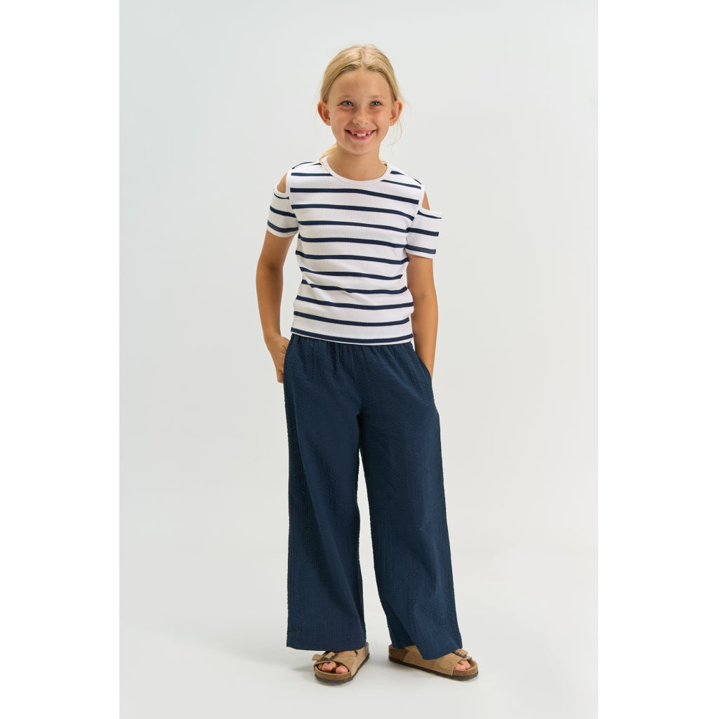 THE NEW TNTessa Wide Bukser Bukser Navy Blazer