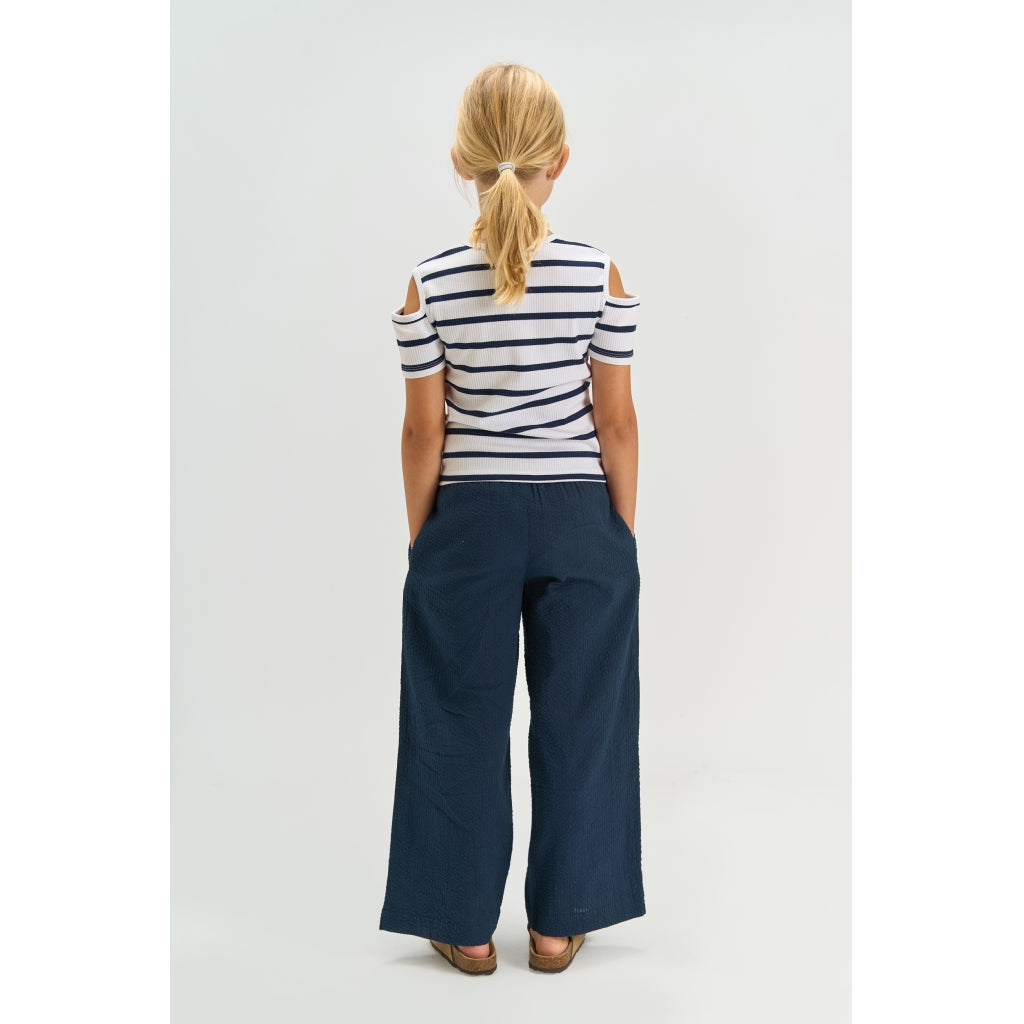 THE NEW TNTessa Wide Bukser Bukser Navy Blazer