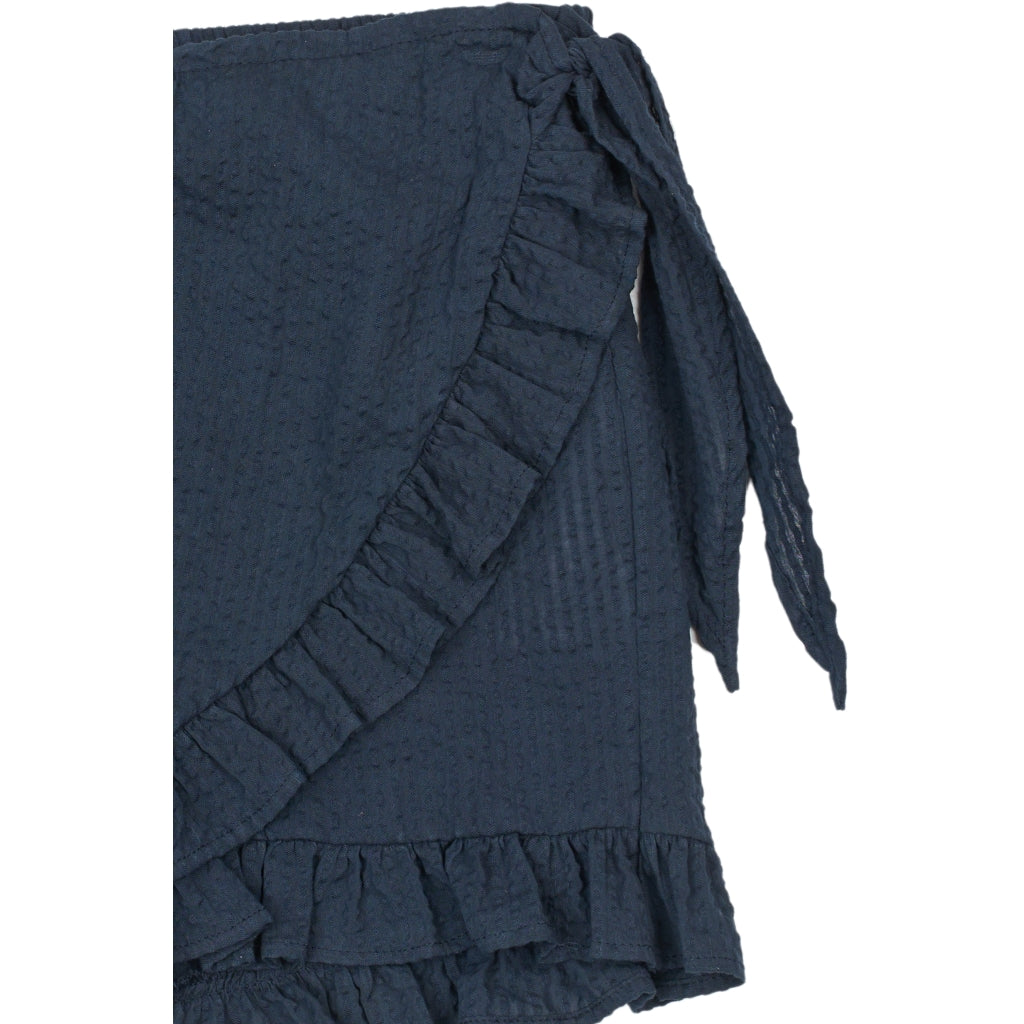 THE NEW TNTessa Wrap Shorts Shorts Navy Blazer