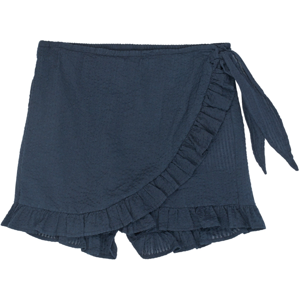 THE NEW TNTessa Wrap Shorts Shorts Navy Blazer