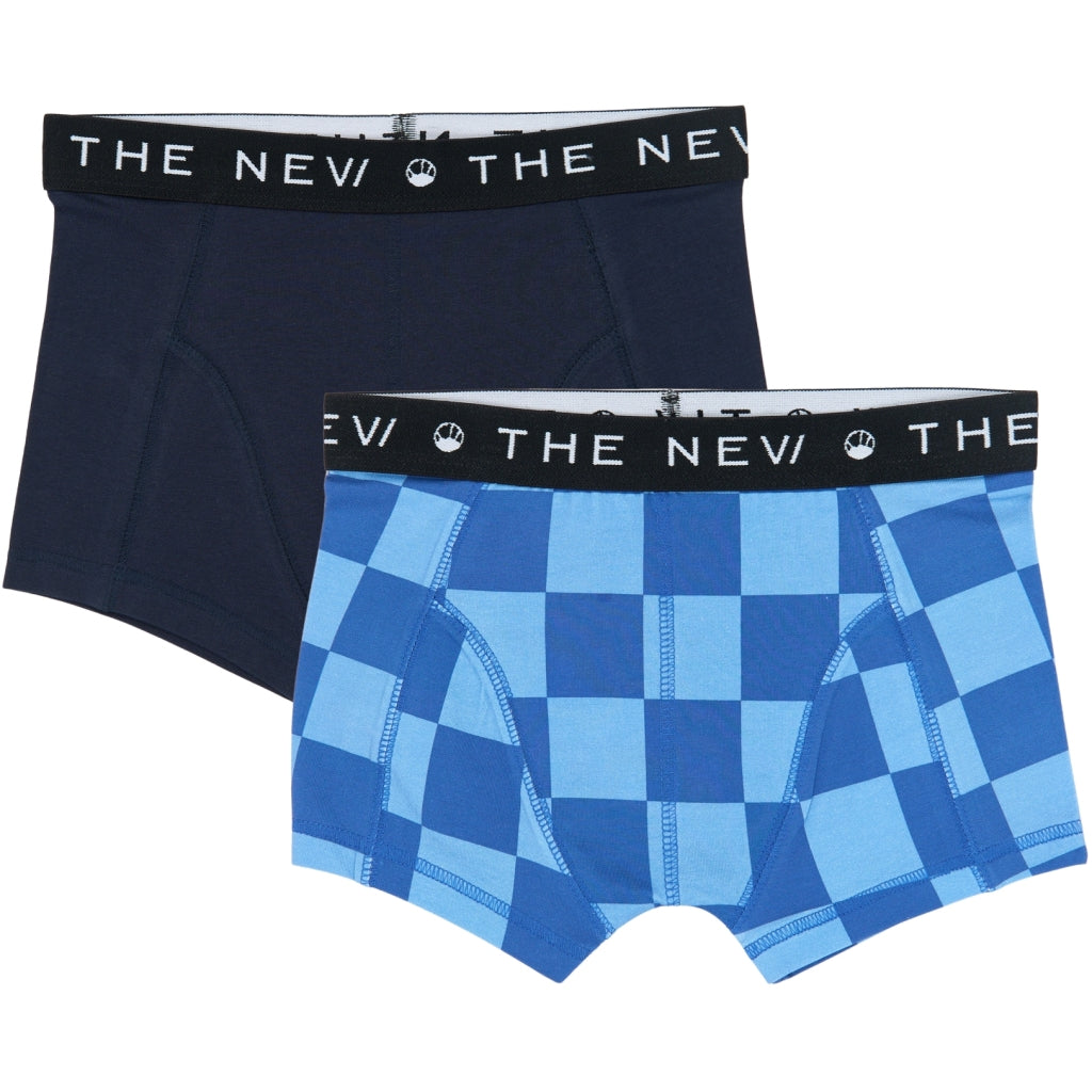 THE NEW TNThe New Boksershorts 2-Pak Undertøj Navy Blazer AOP