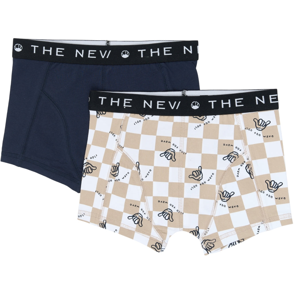 THE NEW TNThe New Boksershorts 2-Pak Undertøj Navy Blazer